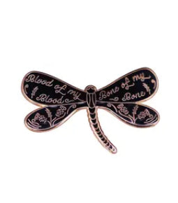 Dragonfly Enamel Pin - AdoreKnit