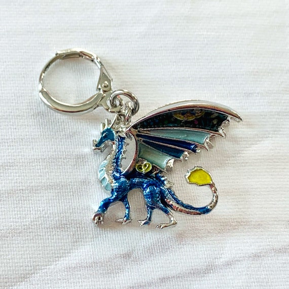 Can't Tame Dragons, It's Dangerous Progress and Stitch Markers - AdoreKnit