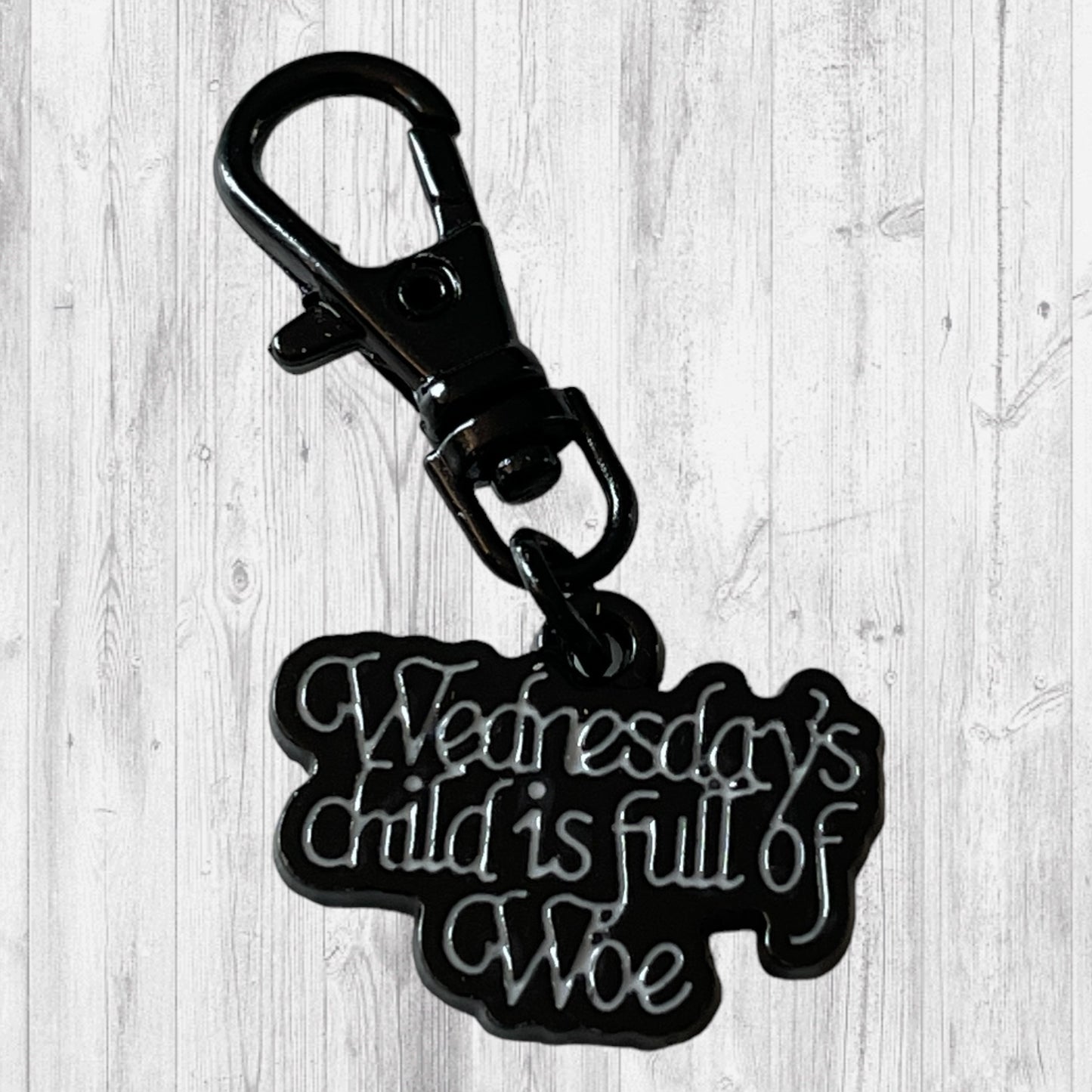 Wednesday's Child is Fulled with Woe Progress and Stitch Markers - AdoreKnit