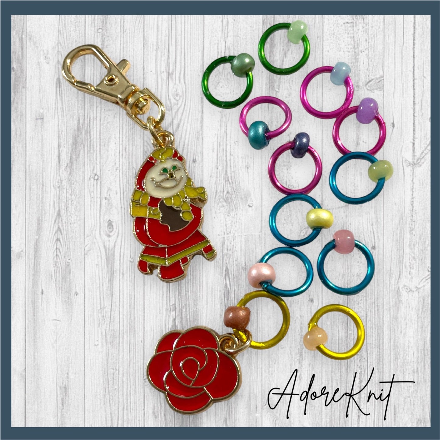 Needing So Much More than Dusting Pogress and Stitch Markers - AdoreKnit