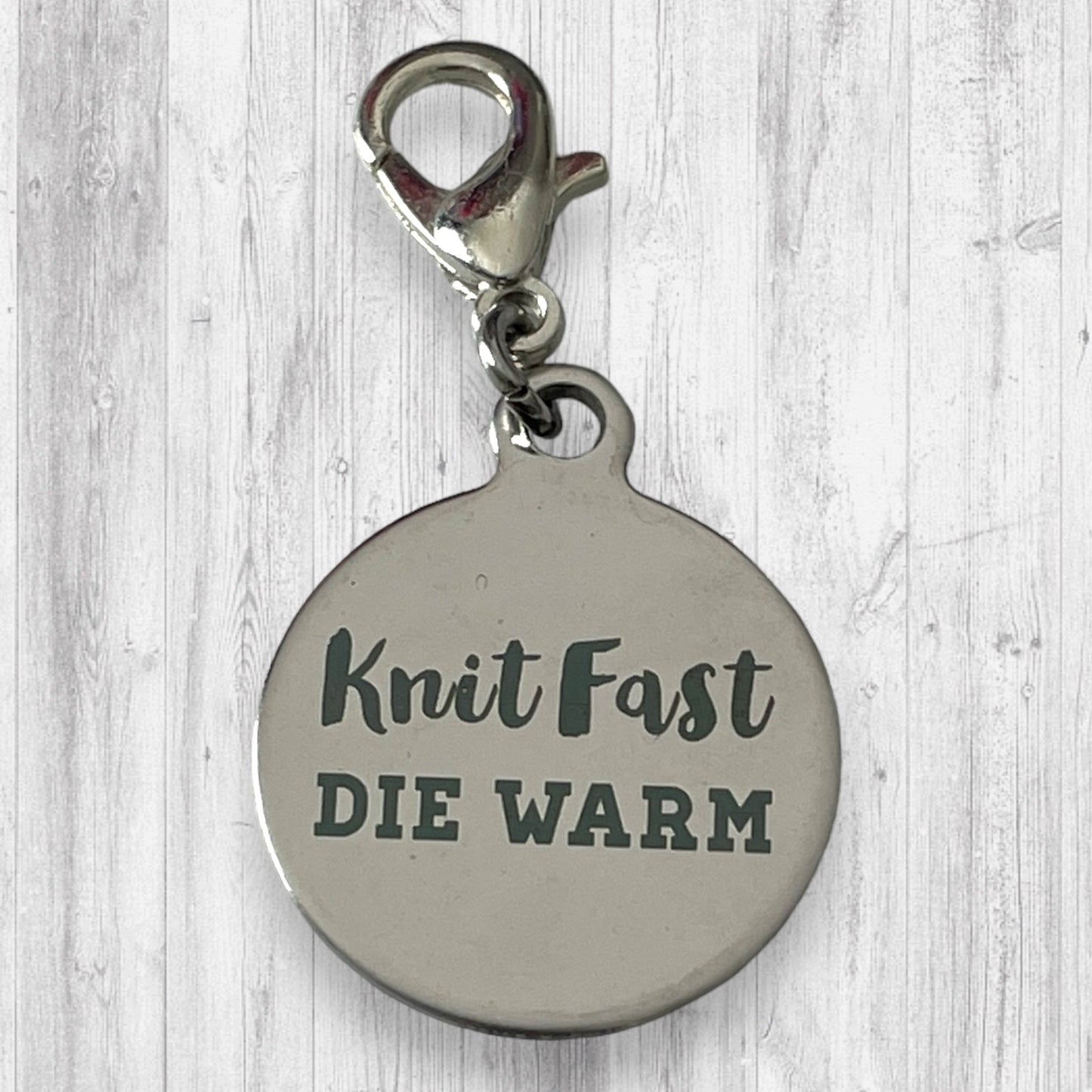 Original Knit Fast Die Warm Progress and Stitch Markers - AdoreKnit