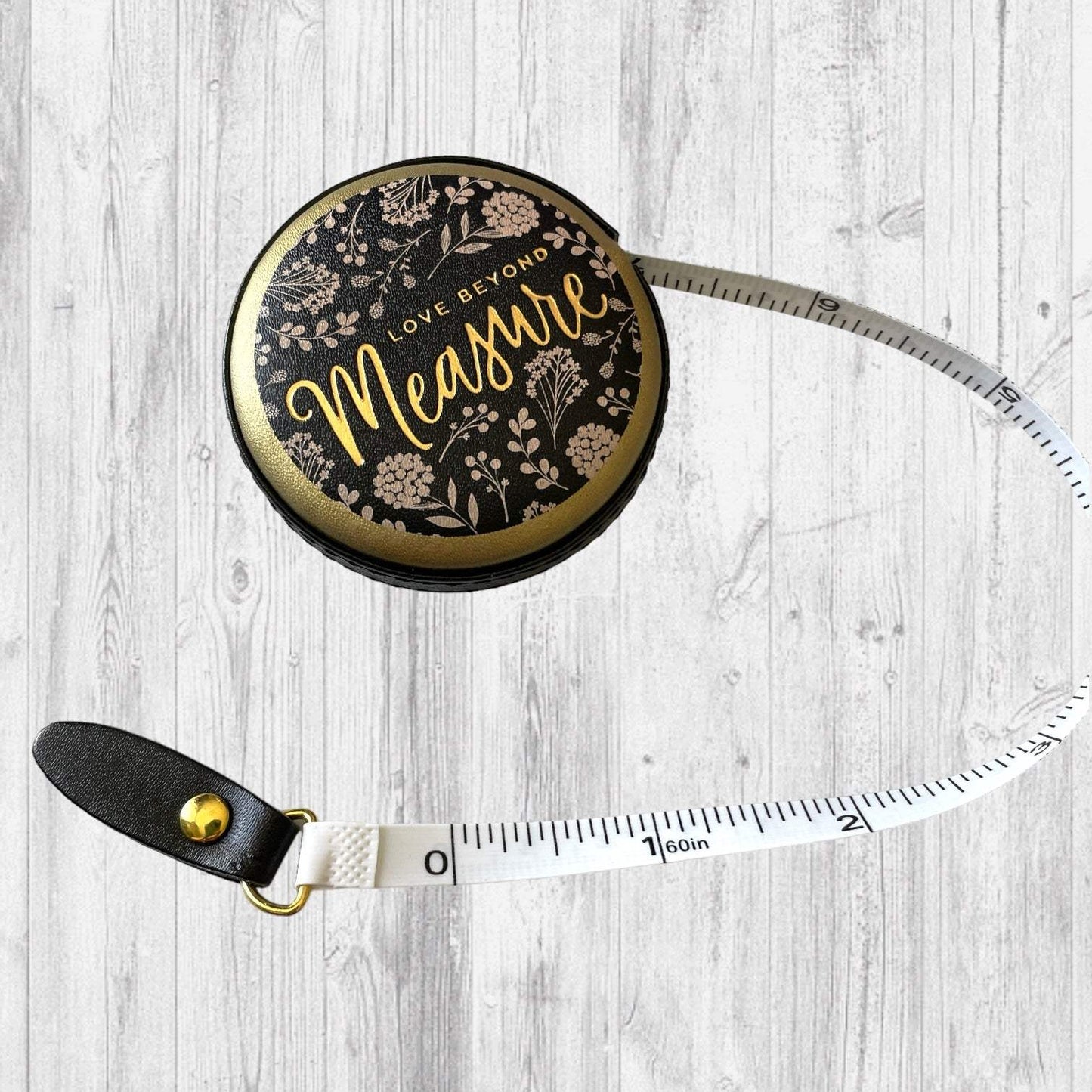 Black Love Beyond Measure Tape Measure - AdoreKnit