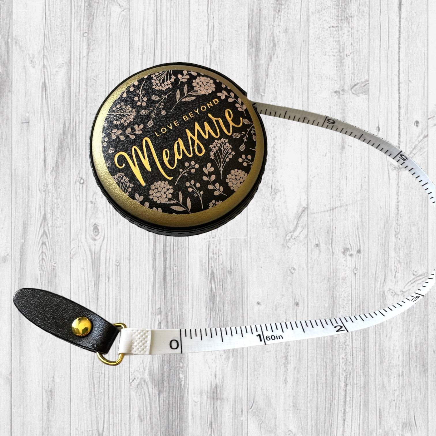 Black Love Beyond Measure Tape Measure - AdoreKnit
