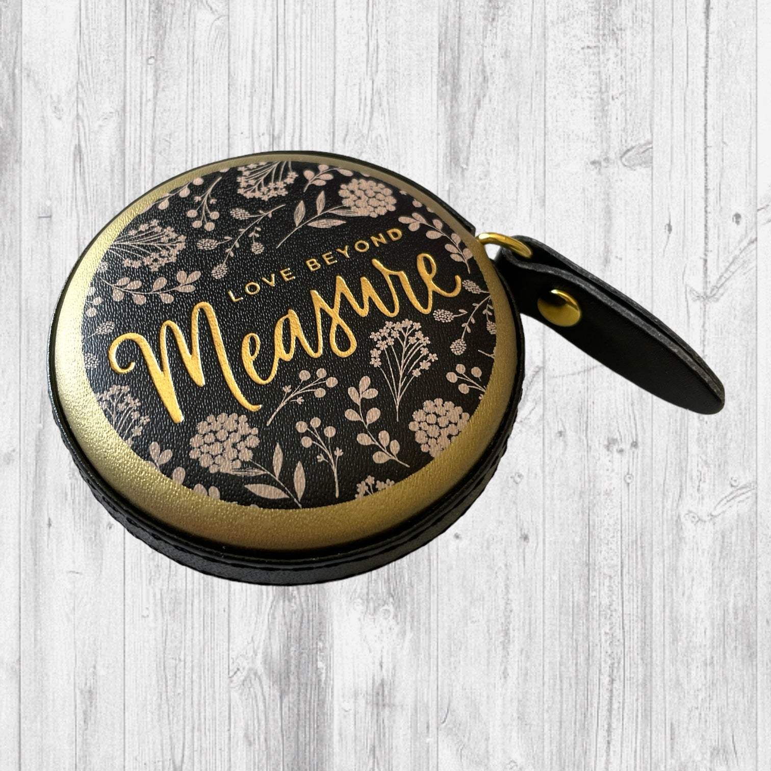 Black Love Beyond Measure Tape Measure - AdoreKnit
