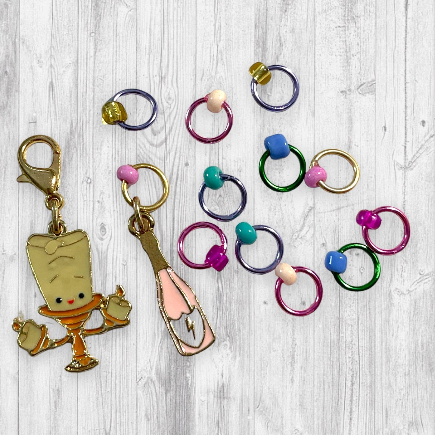 The Dinning Room Proudly Presents Pogress and Stitch Markers - AdoreKnit